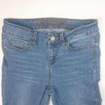 Wax Jean WAX 3 28 Destroyed Medium Wash Skinny Jeans Photo 1