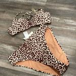 J.Crew leopard bikini medium NEW Mobwife Photo 2