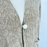 J Jill Pure Jill Women's Beige Cardigan Sweater XS | Linen Blend | Pockets | Photo 5
