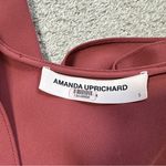 Amanda Uprichard Women’s Red Long Sleeve Halifax Top Blouse V-Neck Size S Photo 10