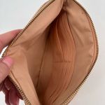 Lodis Rose Gold Metallic Leather Clutch Wristlet Cosmetic Makeup Bag Toiletries Gold Photo 4