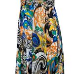 Eien USA Strapless Boho Handkerchief Hem Dress 2XL Multicolor NWT Made in USA Size XXL Photo 4