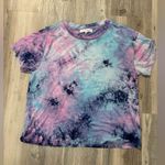 Bailey blue  Tie-Dye Short Sleeve Tee - Blue, Pink, Purple NWOT Photo 0