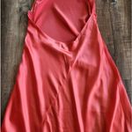 Retrofête Retrofete Sabrina Dress Coral Size Medium Halter Open Back NWT Maxi Sleeveless Photo 9