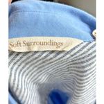 Soft Surroundings Blue Denim Button Front Long Sleeve Shirt Dress XL Photo 5