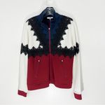 Ganni  Rogers Track Jacket Colorblock Retro Lace NWT Size Medium Photo 1