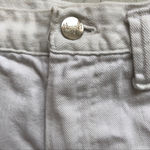 Vintage Wrangler white denim high waist mom jeans shorts 34 waist Photo 3