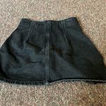Top shop Moto black jean skirt 2 Photo 3