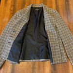 Kasper  Blazer 12 Yellow Black White Tweed 3 Button Photo 3