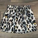 Anna Grace Cheetah Silk Skirt Photo 2