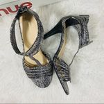 Avenue  black and white animal print / snake print party holidays heel 8.5 Photo 1