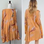 Free People Clear Skies Printed Cold Shoulder Tunic/Mini Dress, Size XS Photo 7
