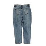 Boohoo  Size‎ 12 NWT Tall Light Acid Wash Mom Jeans Photo 1