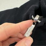 Ralph Lauren Lauren  Black & Silver Reversible Womens Vest Jacket L Warm Winter Photo 2