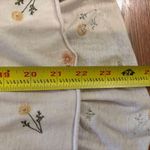 Altar'd State  Embroidered Floral Cotton Babydoll Top Sz S Photo 5