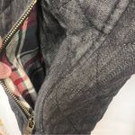 Ralph Lauren Lauren Jeans Co quilted grey lined denim barn style jacket size medium Photo 9