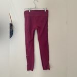 Lululemon  Inspire Tight II Burgundy Leggings, Size 4 Photo 3