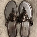 Pierre Dumas  Sandals size 9 BNWOT color silver please see all photos Photo 11