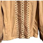 Vintage Nick & Sarah Sport Woman‎ Zip Hoody Soft Jacket Tan Size 3X Photo 1