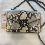 Rebecca Minkoff NWT Snakeprine Crossbody Leather Purse Photo 1