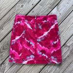 Free People Flamingo Flame Mini Denim Skirt Size 6 Photo 1