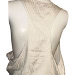 Victoria's Secret Cool & Sexy Victoria Secret XL satin white ivory Tank Top VS Logo Design Photo 1