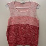 Gispa Italian Knit Pink Ombré Cardigan Tank Set Size L Size L Photo 2