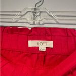Loft Pink  linen‎ shorts Photo 1