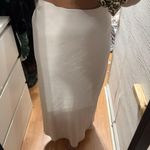 A New Day  Skirt Satin Pink Midi Photo 0