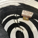 Sun N Sand Women's Black White Striped Beach Sun‎ Hat UPF 50+ Sun Protection Photo 3