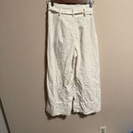Intermix  White Wide-Leg Pants Flare- Size 2 Photo 3