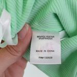 superdown Ribbed Twist Back Crop Cami Mint Green Size S Photo 4