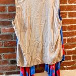 DKNY Vintage  Multicolor Silk Scarf Vest Photo 3