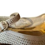 Badgley Mischka Shoes Womens Size 5 Ivory Block Heel Mary Jane Rhinestone Dress Photo 5