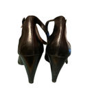 Max Mara BLACK LEATHER POINTED TOE HEELS Photo 2