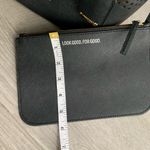 Kenneth Cole  Vintage Black Perforated Drawstring Bucket Bag Shoulder Purse Photo 5