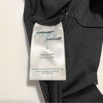 Kona Sol Tie Front Halter Bralette Bikini Top Black NWOT S Photo 5