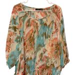 Apt. 9  Peplum Drawstring Peasant‎ Blouse NWT Size 2X MN12110 Photo 1