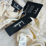 Lulus  Sweet Love Floral Lace Beaded Maxi Dress, Ivory, Small Photo 6