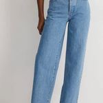 Madewell Wide-Leg Jeans perfect vintage harding wash womens Blue size 28 western Photo 0