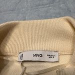 Mango Cream and Blue Striped Cardigan Cropped - Size M new Photo 2