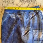 Cynthia Rowley EUC  DIXIE DENIM PRINTED SWEATPANTS - DENIM Sz XS Photo 5