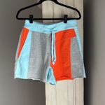 NWT FP Movement Piece of Me Colorblock Shorts Blue Photo 1