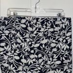 Old Navy  High Rise PIXIE Pants STRETCH Cotton FLORAL Women’s Size 14 Photo 6