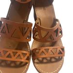 Soludos  Women's Size 5.5‎ Leather Cut Out Ankle Strap Sandals Photo 2