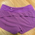 Lululemon  Purple Speed Shorts 2.5" Photo 1