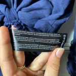 Finders Keepers  | Limoncello Tie-Front Flared Sleeve Playsuit Romper Navy Sz 6 Photo 12