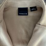 Super cute cropped trench coat rustic raw edge Tan Size undefined Photo 8