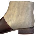 Antelope Like New Leather Metallic Ankle Boot Photo 1