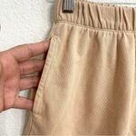 Aerie  Womens Shorts Beige Tan Pull On Lounge Cut Off Pockets Size Small Photo 4